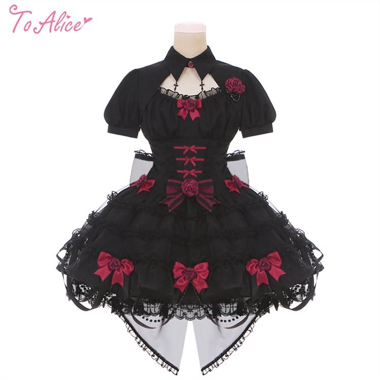 Last one】【BlackShamrock】F58ローズプリンセスショートボレロ - To