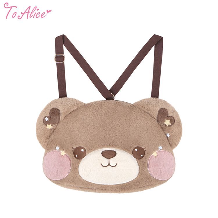 ToAlice】P920ゆめかわくまさんフェイスバッグ - To Alice