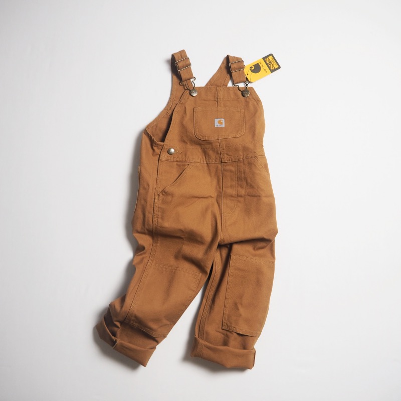 CARHARTT KIDS カーハートキッズ ブラウンダックオーバーオール CM8609