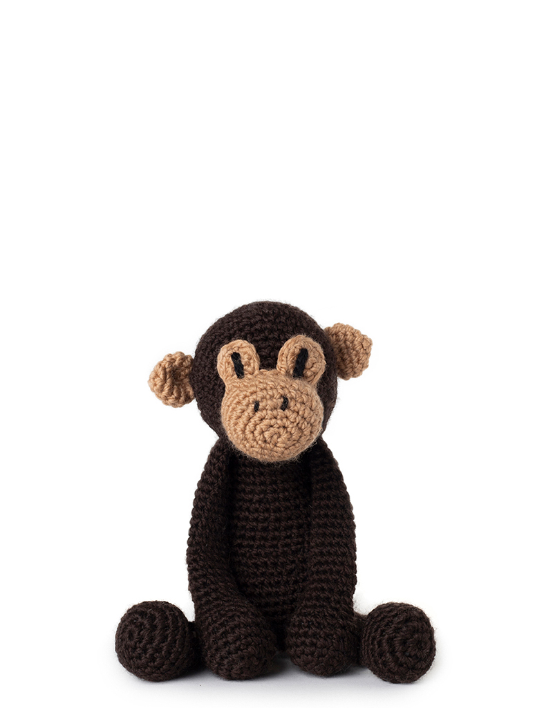 Beginner Crochet Chimpanzee Kit | TOFT