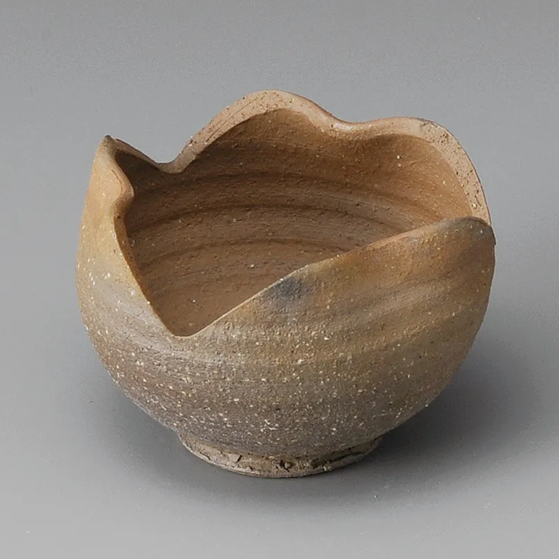 炭化窯変割山椒小鉢(和食器,鉢もの,小鉢)|食器通販の陶磁庵