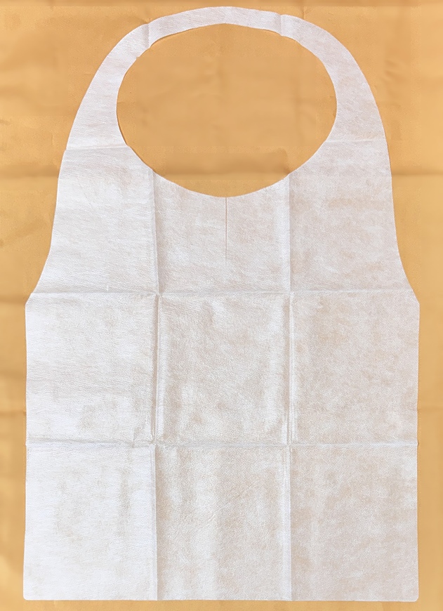 不織布エプロン ソフティY 白無地 商品詳細│株式会社トカノ｜創業明治