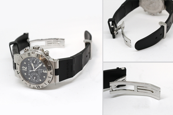 BVLGARI ブルガリ Ref SCB38Sディアゴノスクーバクロノグラフ自動巻き