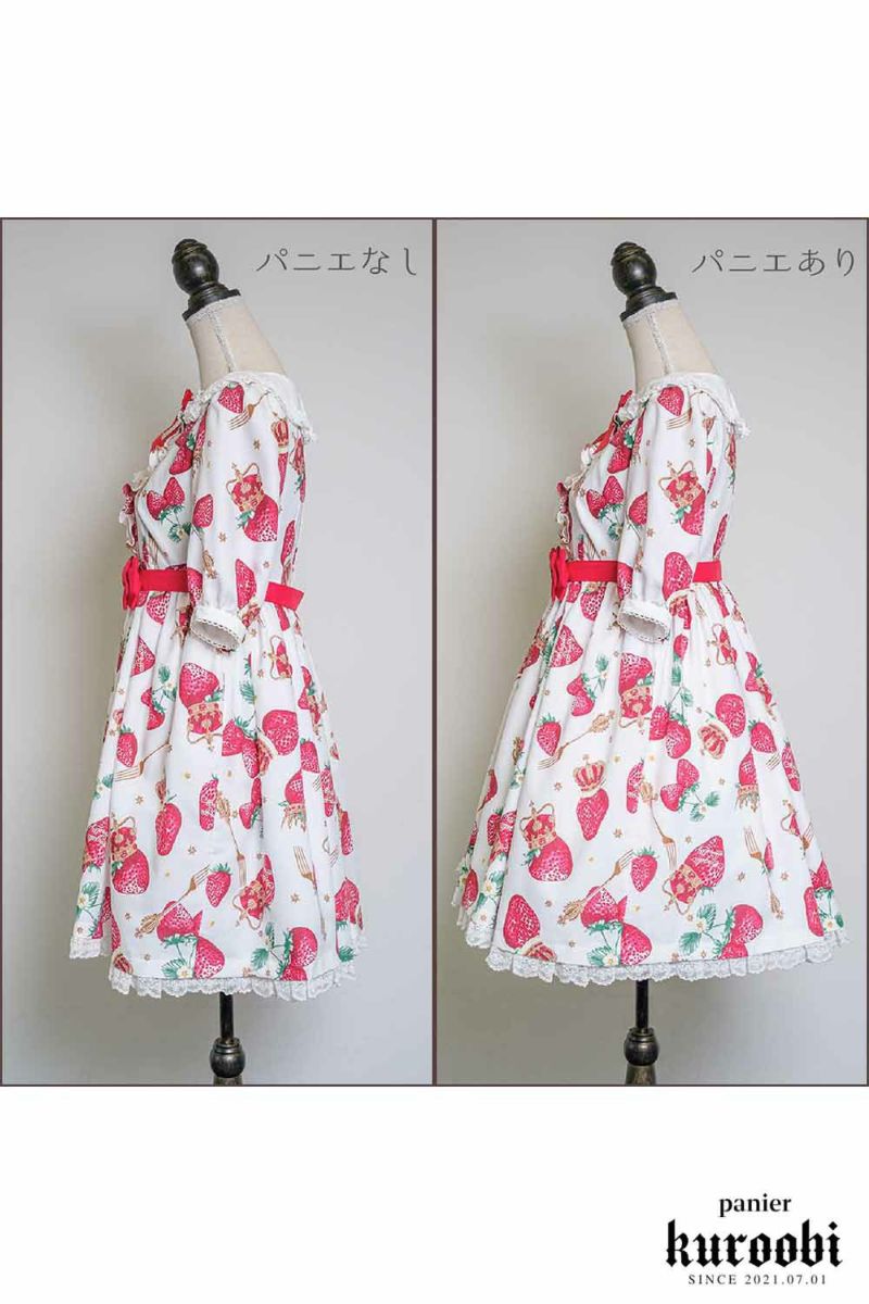 kuroobi】遮熱パニエ(40cm)｜東京ロリィタ-TOKYO LOLITA｜ロリータ服の