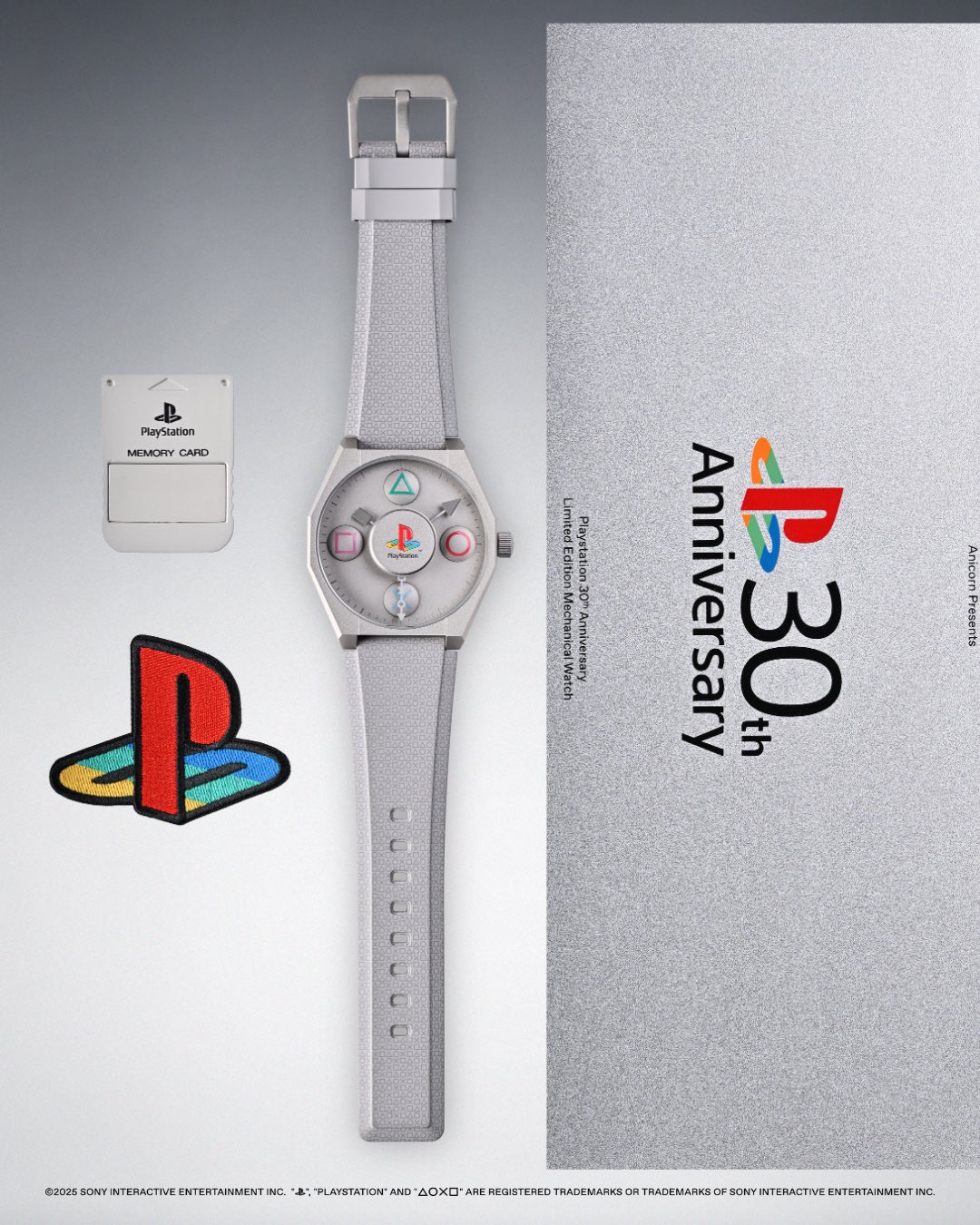 PlayStation's 30th Anniversary Watch Brings PS1 Nostalgia to Your