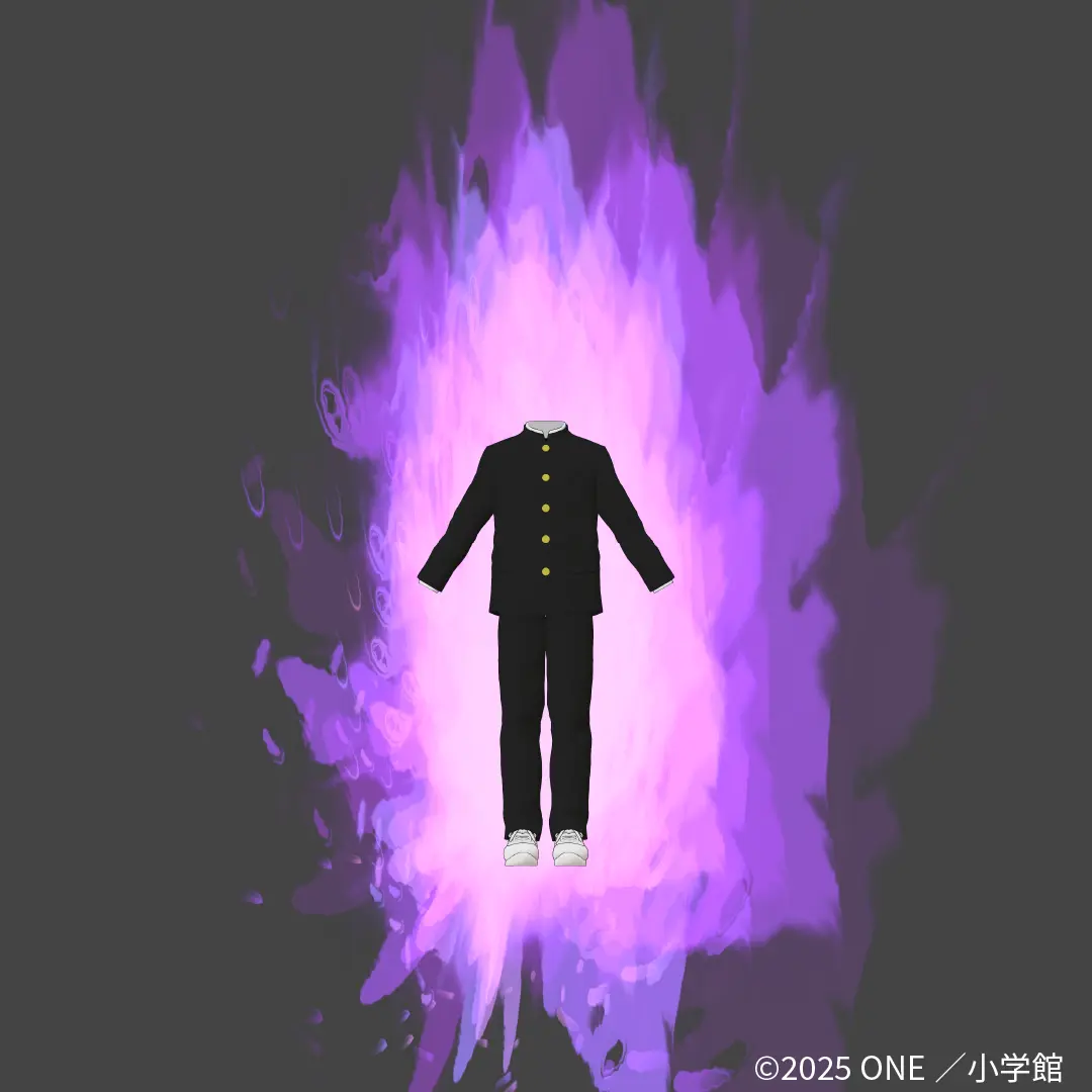 影山茂夫（モブ）ヘアスタイル・制服・オーラ｜フルセット