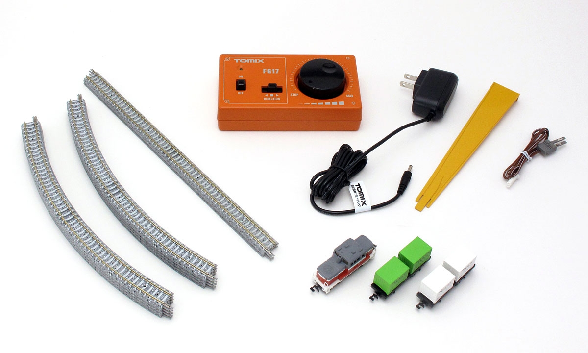 小型ディーゼル機関車Nゲージ鉄道模型ファーストセット｜製品情報