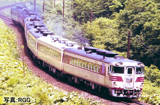 キハ82系後期型？7両 にちりん tomix ライト点灯動力動作確認済 キハ82