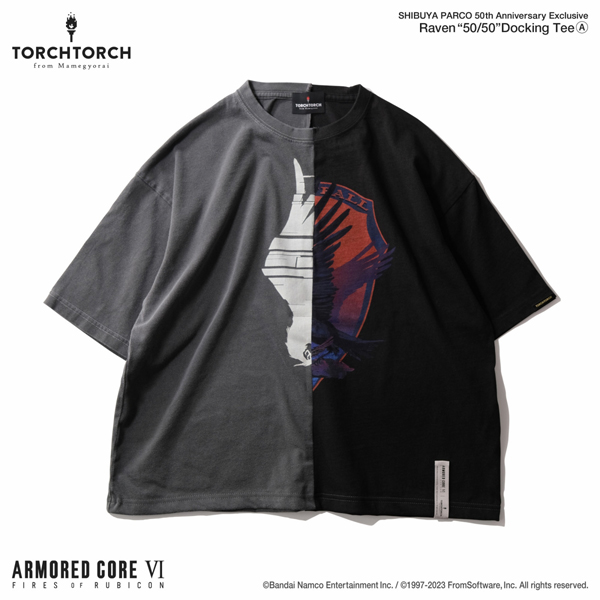 レイヴン “50/50″ドッキングTシャツ | TORCH TORCH