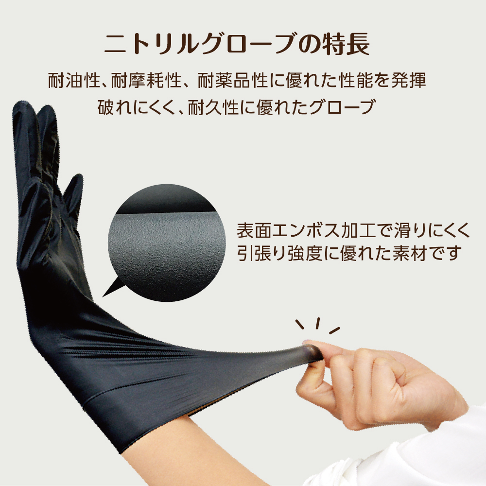 オカモト ニトリルグローブ - トリコインダストリーズ
