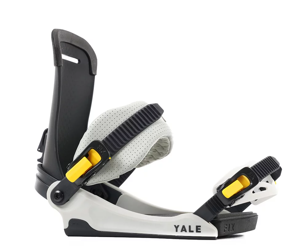 Fix Yale Snowboard Bindings 2025 - light grey | Tactics