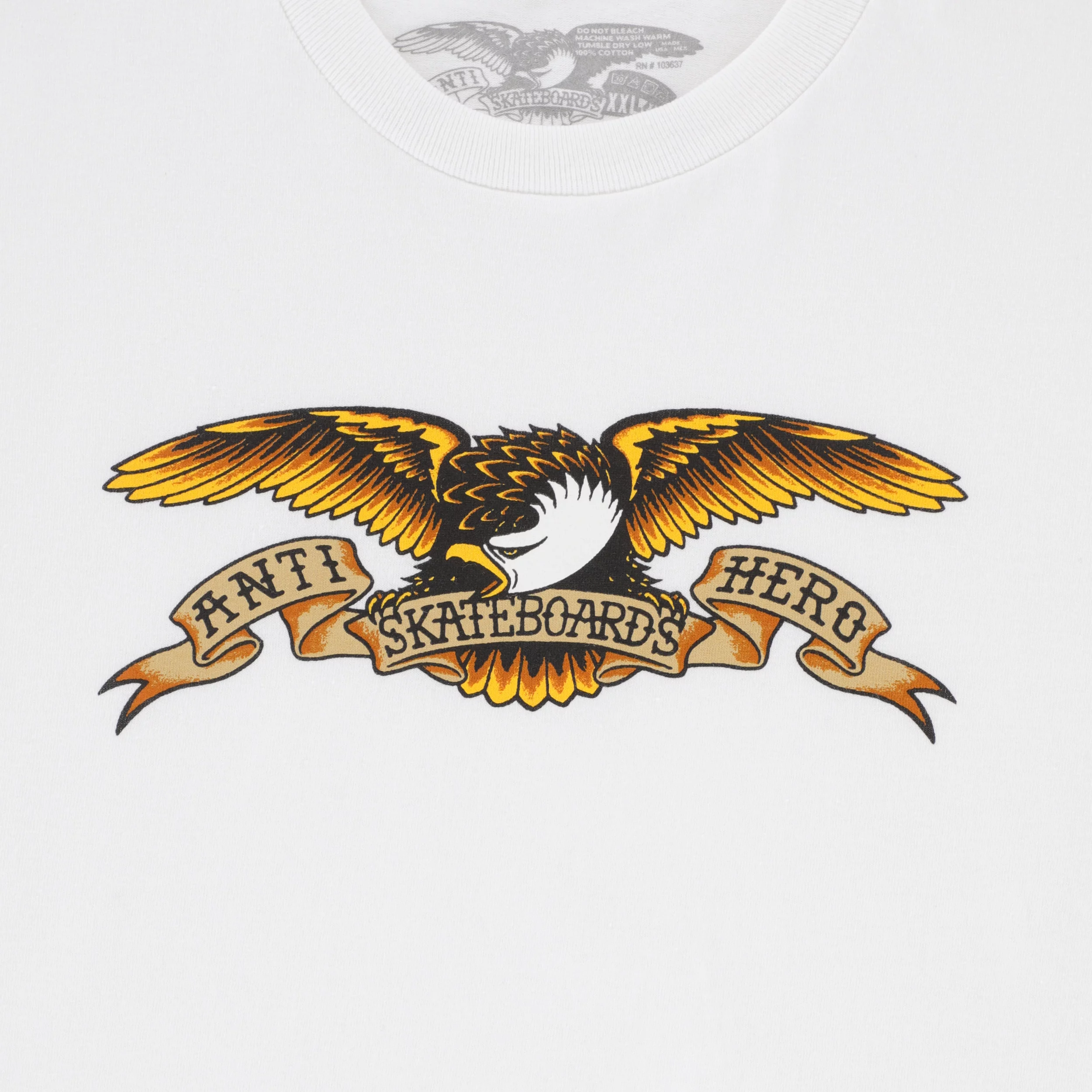 Anti-Hero Eagle L/S T-Shirt - white | Tactics