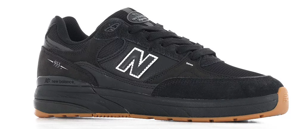 New Balance Numeric 933 Andrew Reynolds Skate Shoes - black/black