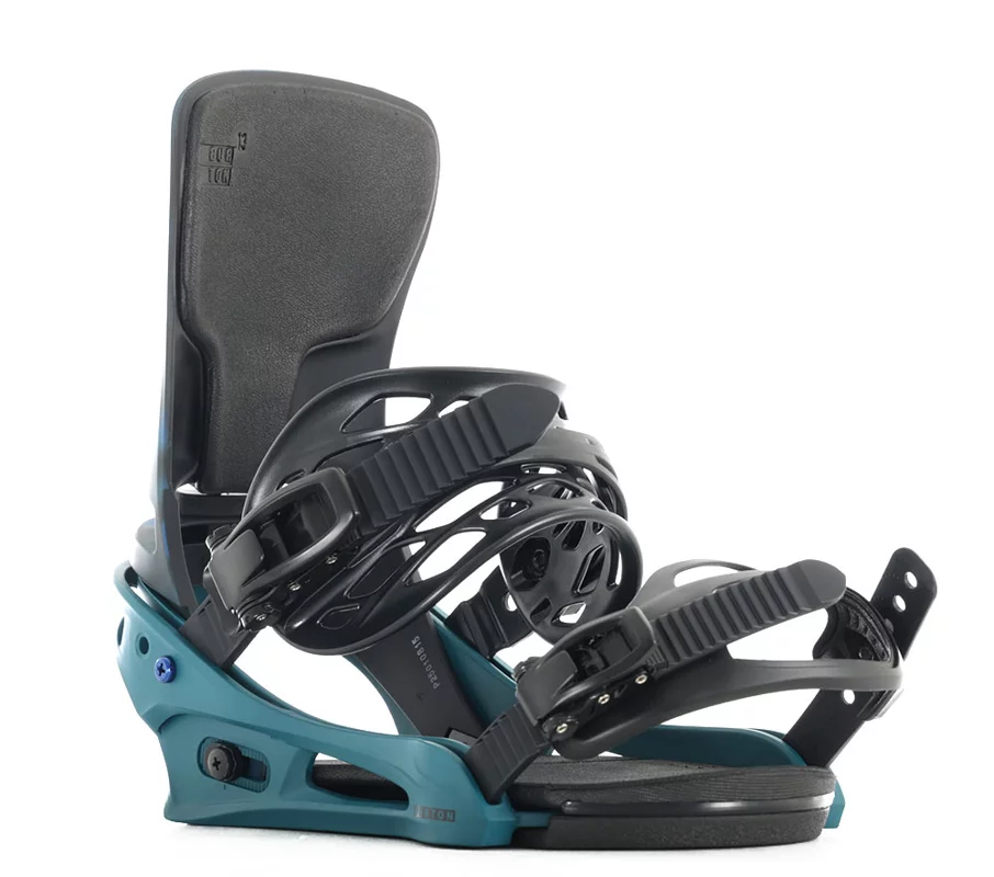 Burton Cartel Snowboard Bindings 2026 - evergreen shatter | Tactics