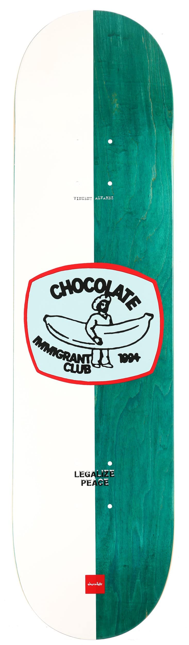 Chocolate Alvarez Know Your Rights 8.125 Skateboard Deck | Tactics