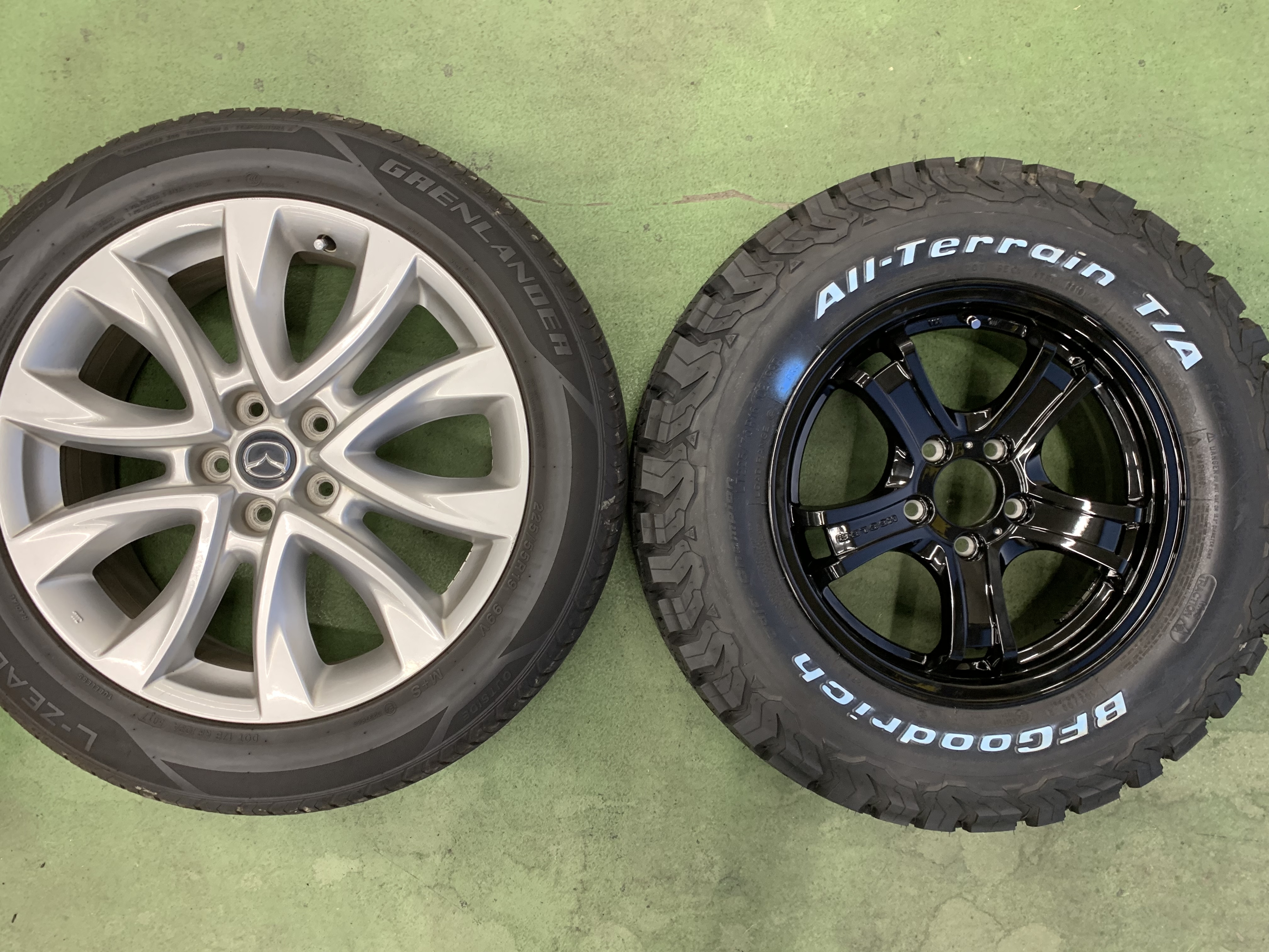 BFグッドリッチ×キーラーフォース セット装着！！｜タイヤ市場高崎