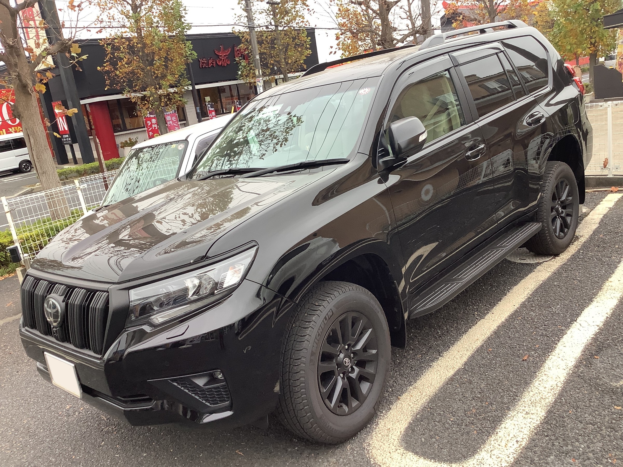 150系ランクルプラド 純正19インチホイール スタッドレスタイヤ4本セット