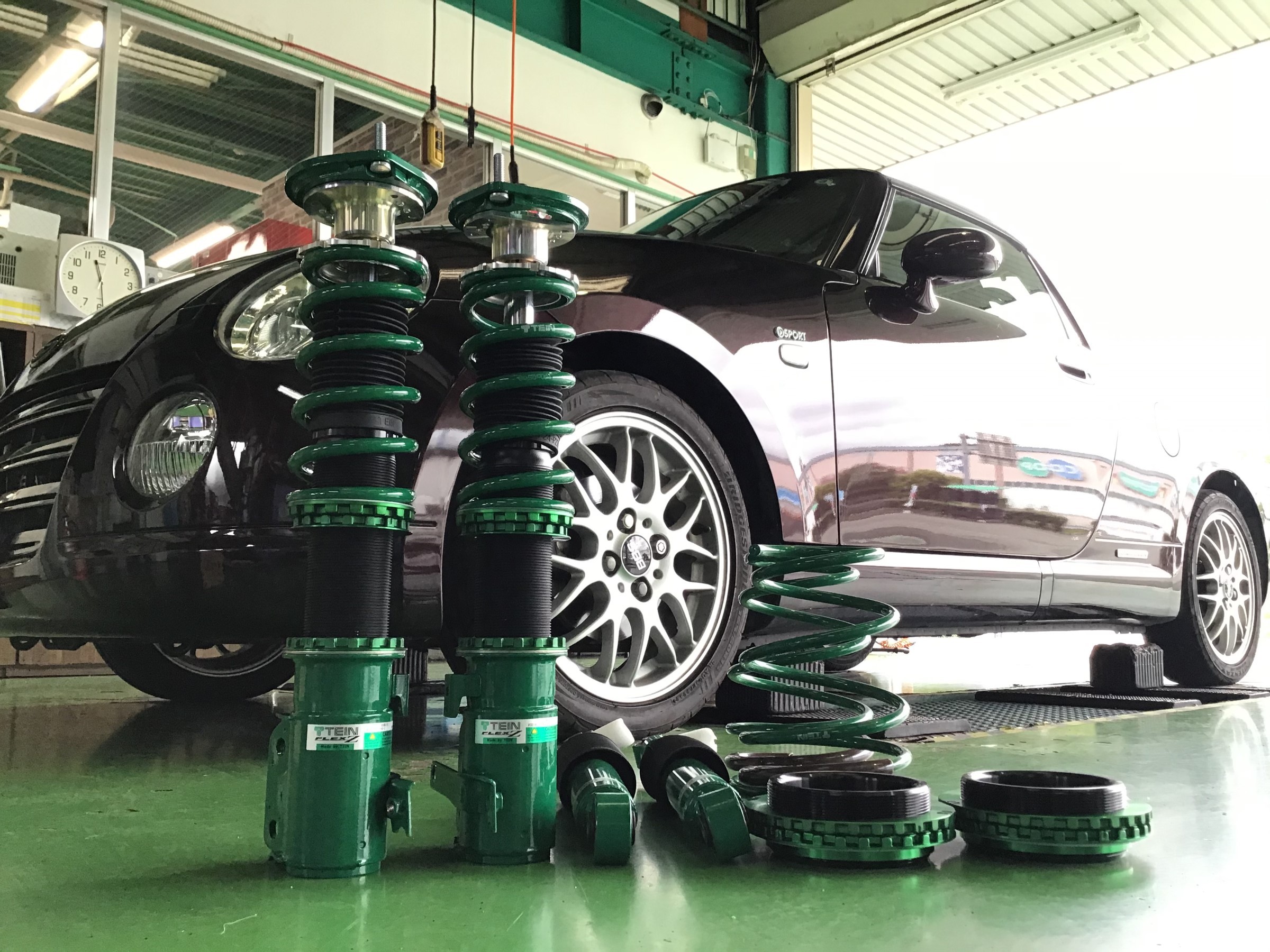L880K型コペンにTEIN FLEX Z車高調キット | 店舗おススメ情報 | タイヤ