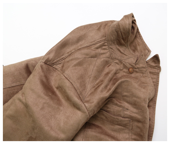 Engineered Garments - Bedford Jacket - Poly Fake Suede エンジニア