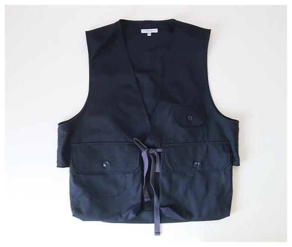 Engineered Garments - Fowl Vest - Tropical Wool エンジニアド
