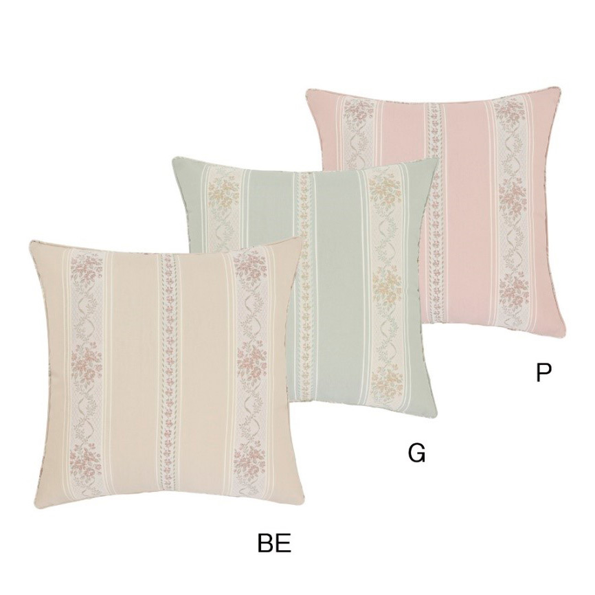 モアレストライプ＞ジャガード織背当クッションカバー | 商品詳細