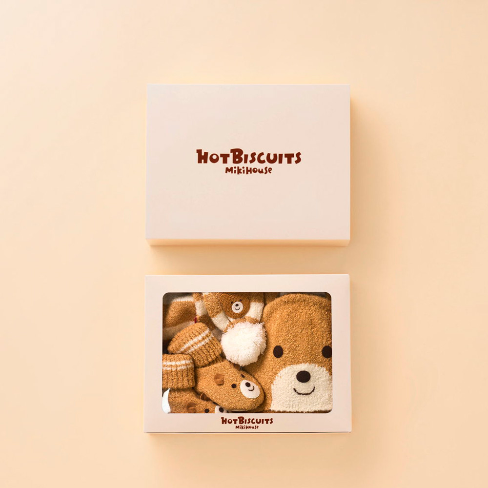 マシュマロニット フード＆マフラー＆ブーティセット | 商品詳細