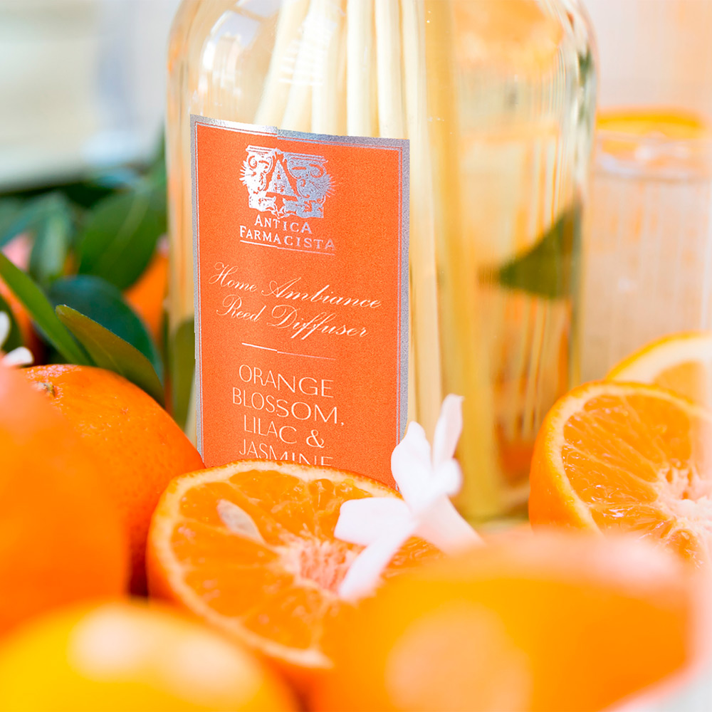 ルームディフューザー ＜オレンジブロッサム,ライラック＆ジャスミン