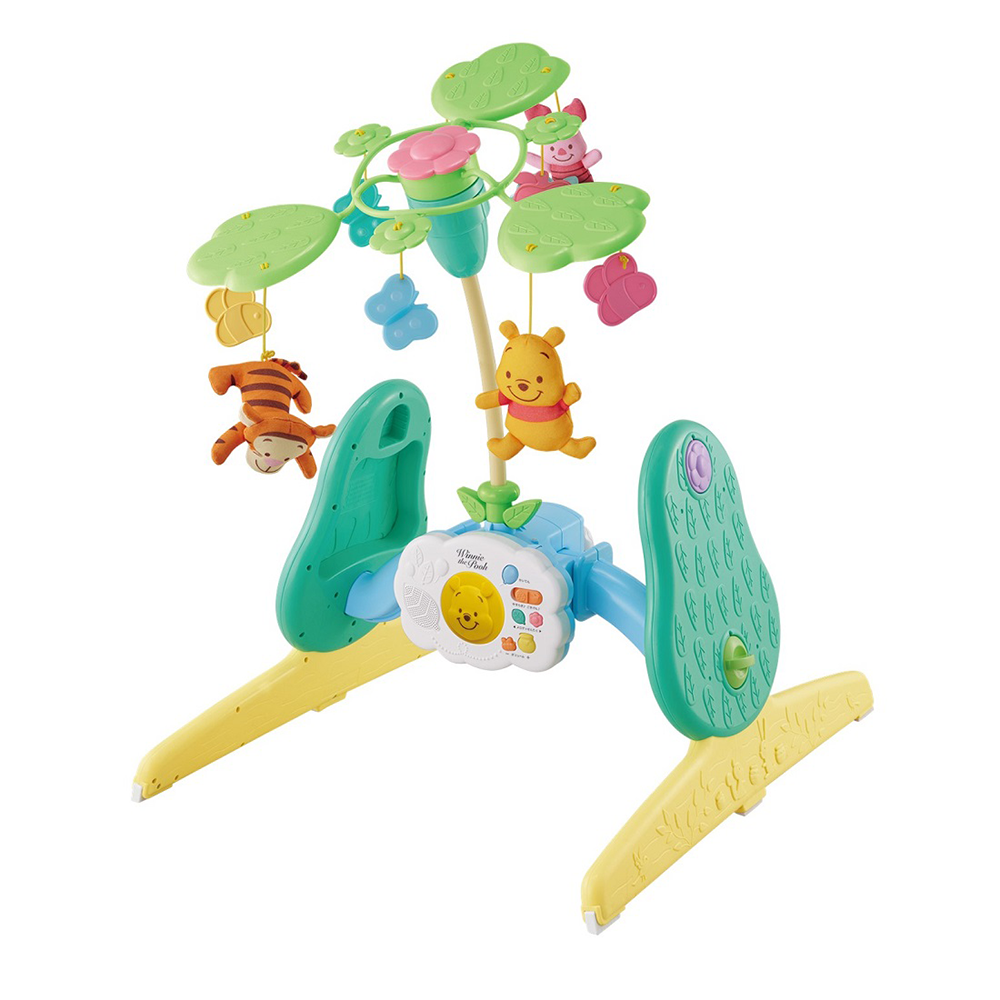 えらべる回転 6WAYジムにへんしんメリー プラス くまのプーさん