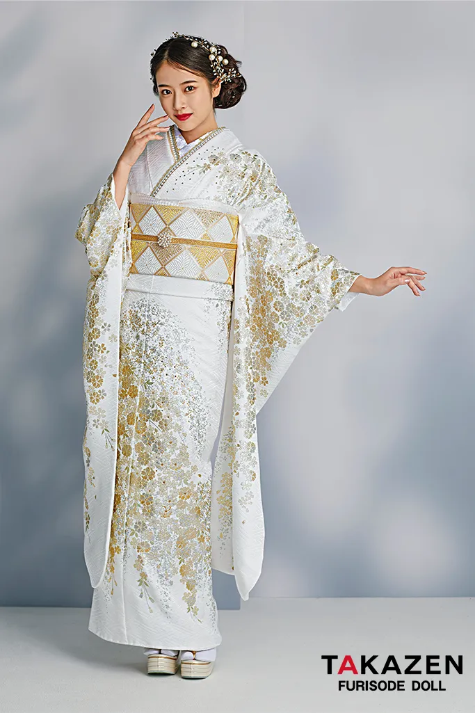 プレミアム古典💜金彩加工が特徴的な高級振袖〜関芳〜｜成人式振袖