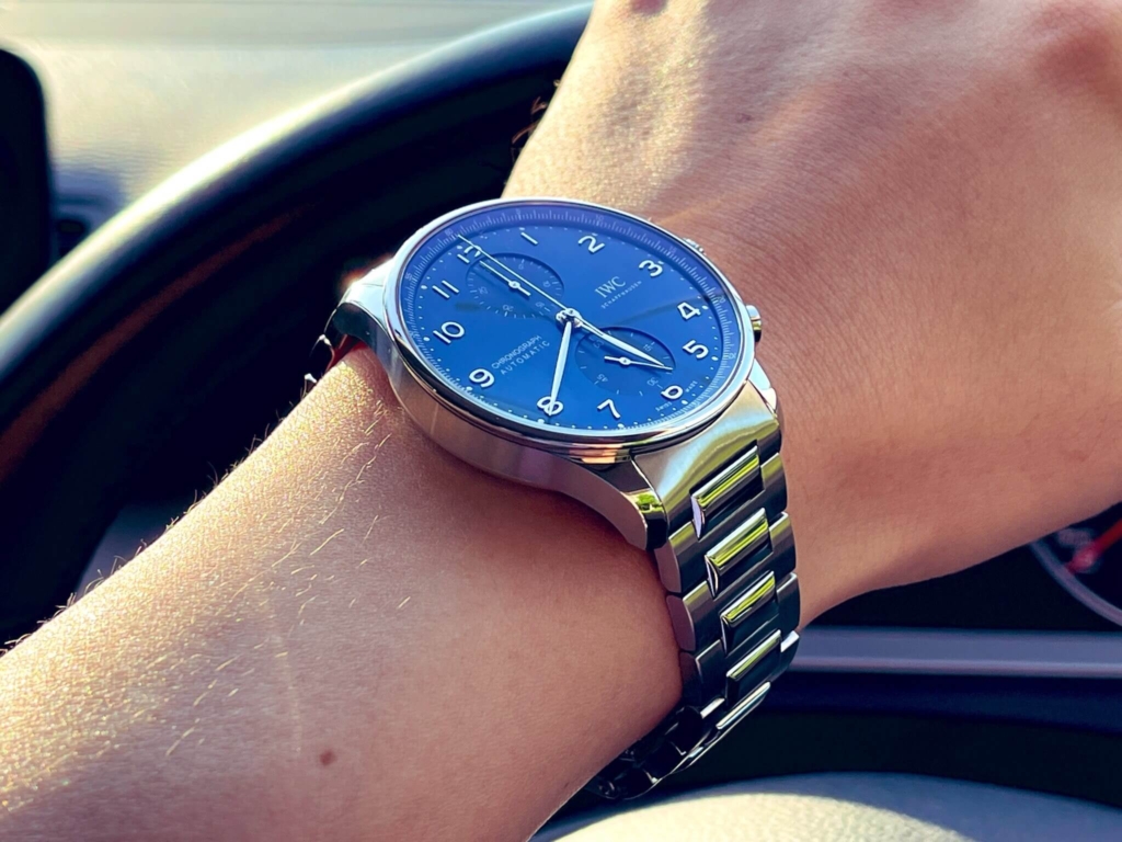 ポルトギーゼの純正ステンレススチール・ブレスレットの価格や使い心地