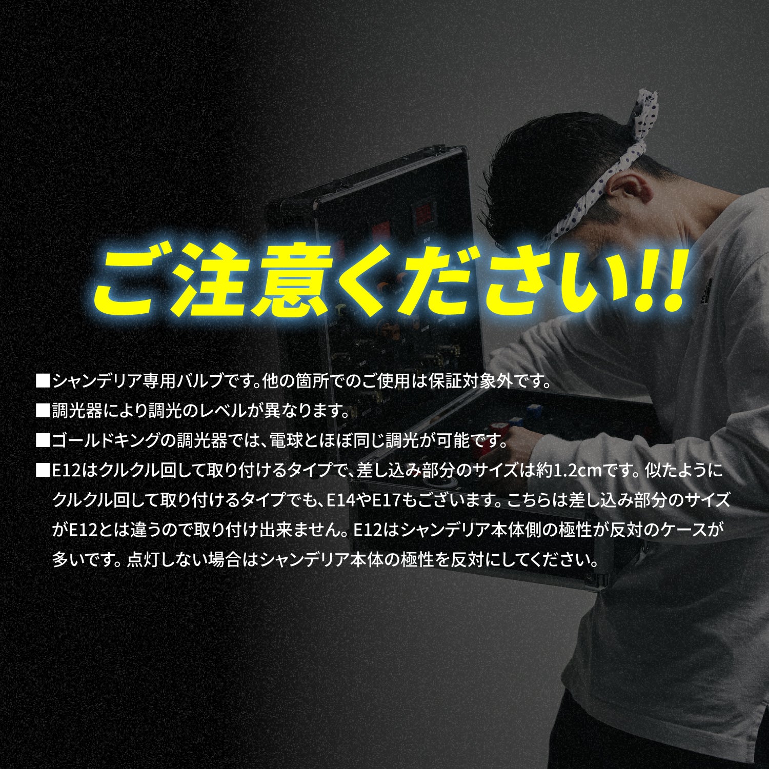 竹村商会 】シャンデリア専用バルブ(TAKE26)