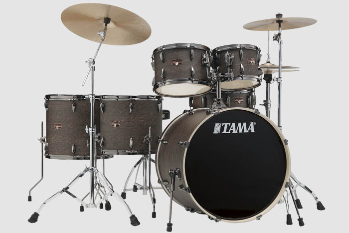 TAMA Drums | Imperialstar 6pcs Kit featuring Special Wrap Finishes