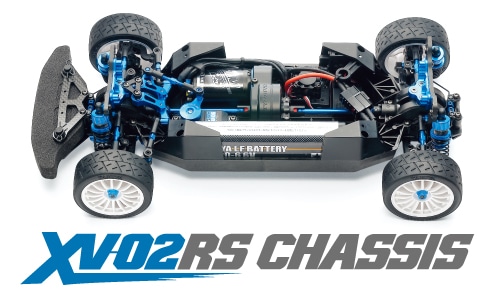 タミヤ XV-02RS PRO ボディ、オプションパーツセット タミヤ XV-02RS