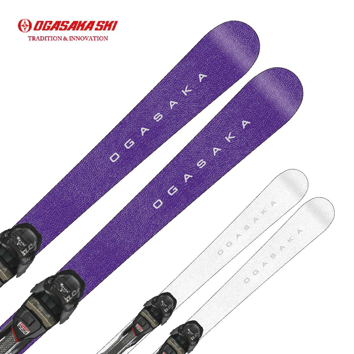 OGASAKA UNITY 3.5 紫色スキー板 OGASAKA オガサカ スキー板 旧モデル
