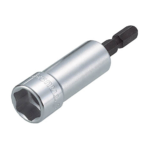 たのめーる】TRUSCO 電動ドライバーソケット ショート 14mm TEF-14S 1