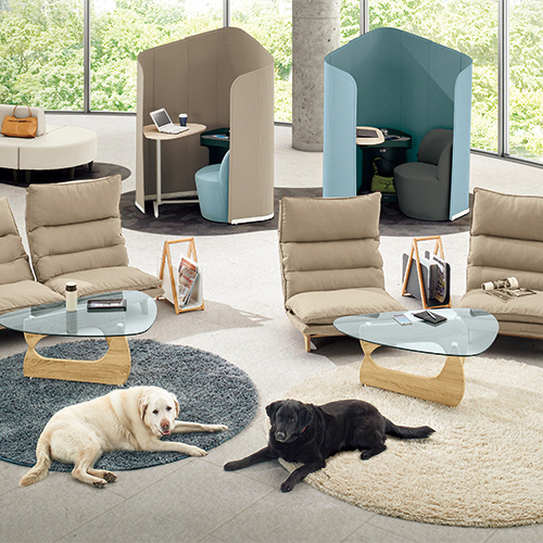 たのめーる】オカムラ co-comori(ココモリ) パネルセット ソロ パネル