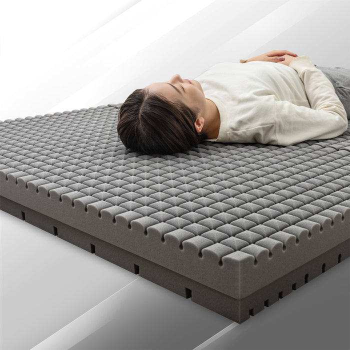 ダブル］Goo3D《グッスリード》マットレス 三つ折り 10cm スーパー