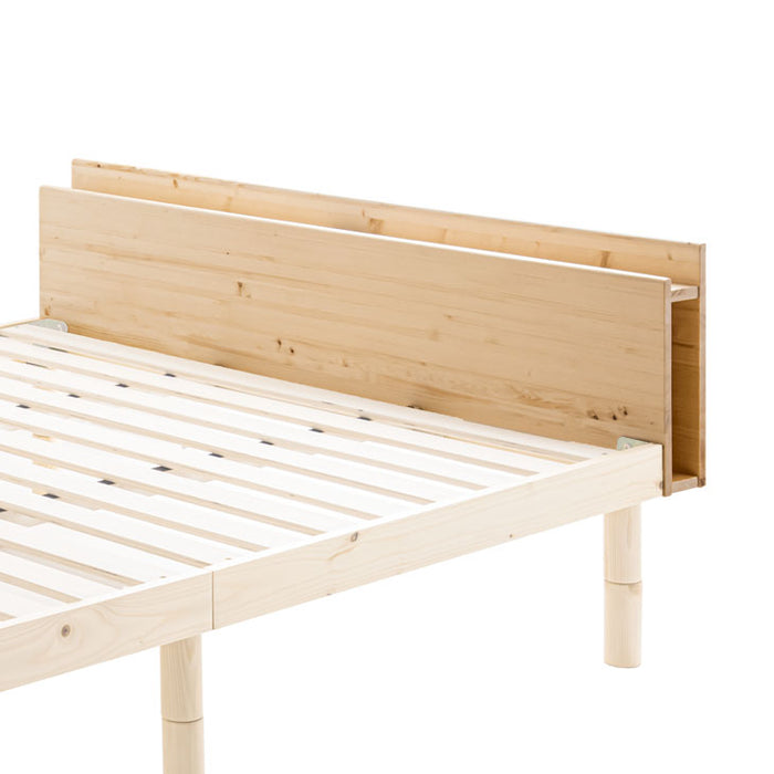 ダブル] 宮棚 単品 当店ベッド【商品番号：11719147専用】後付け 多