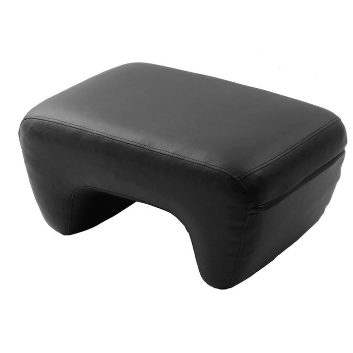 日本製 オットマン スツール ブラック オットマン レザー 足置き 1人