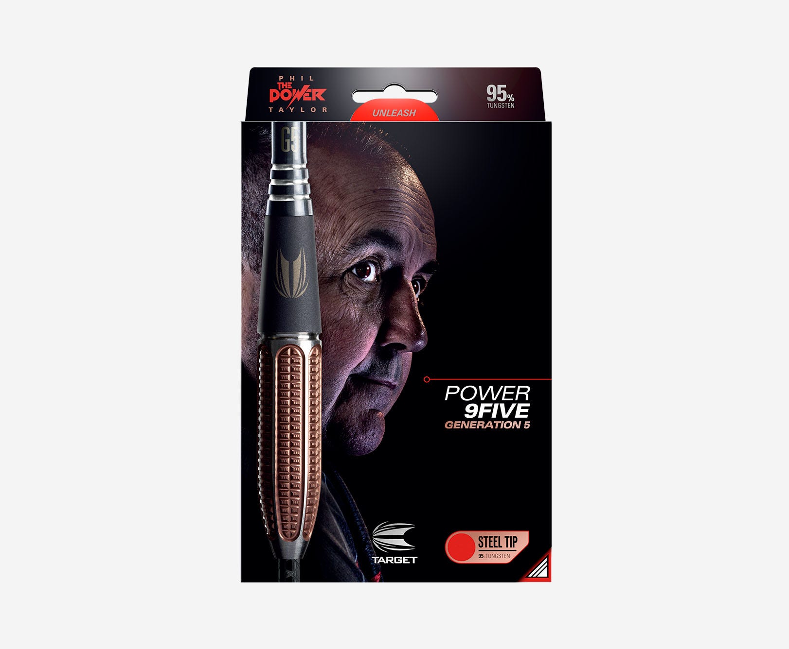 Phil Taylor Power 9Five G5 Steel Tip Darts | Target Darts