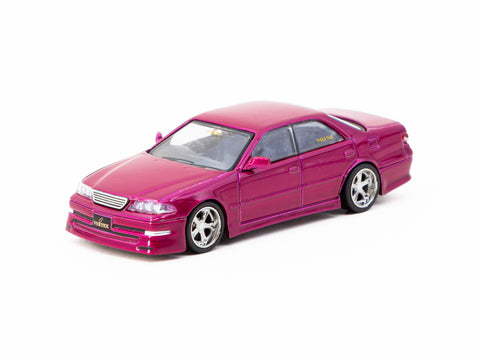 Tarmac Works 1/64 VERTEX Toyota Mark II JZX100 Red Metallic - GLOBAL64