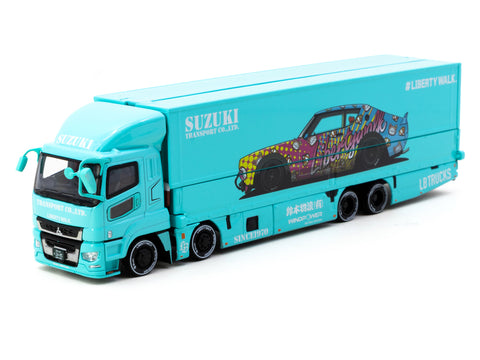 Tarmac Works 1/64 Liberty Walk Mitsubishi Fuso Super Great LB-TRUCKS L