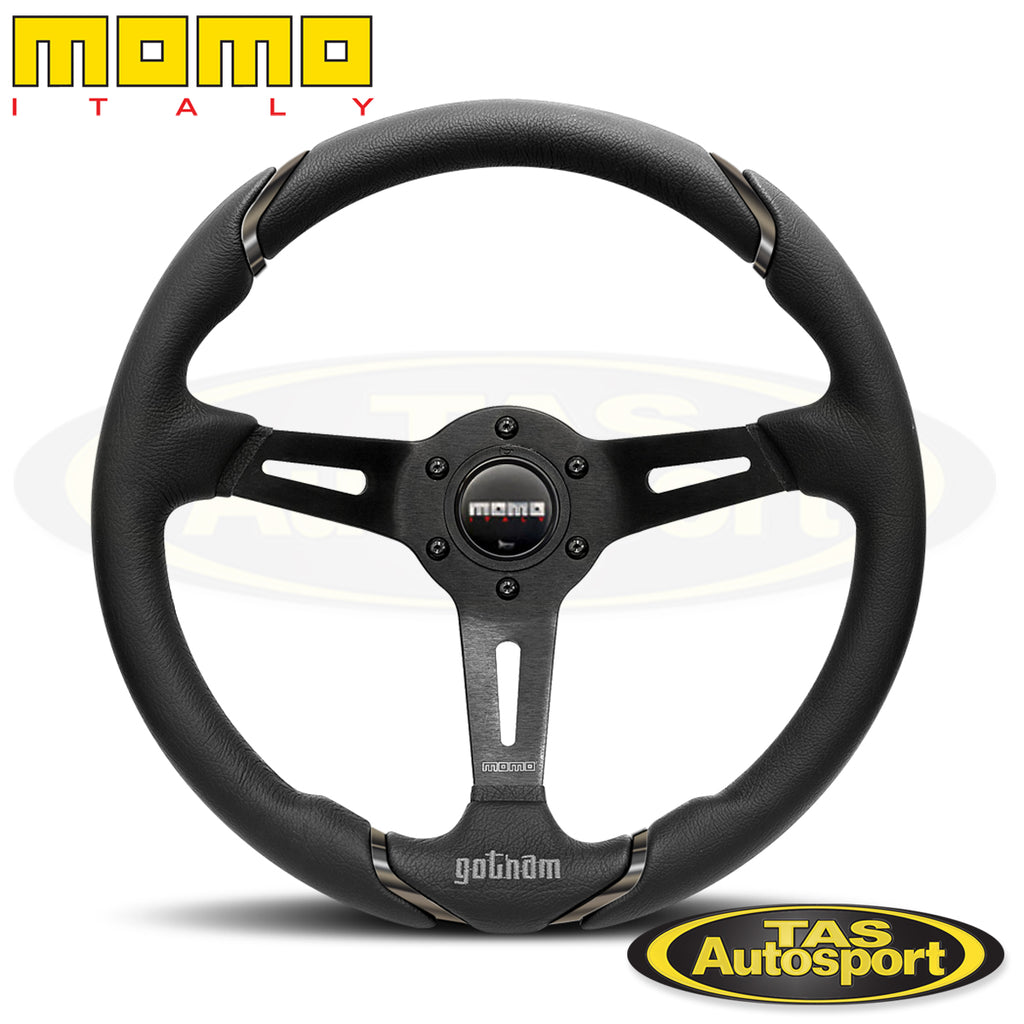 MOMO Gotham Leather Steering Wheel – Tas Autosport