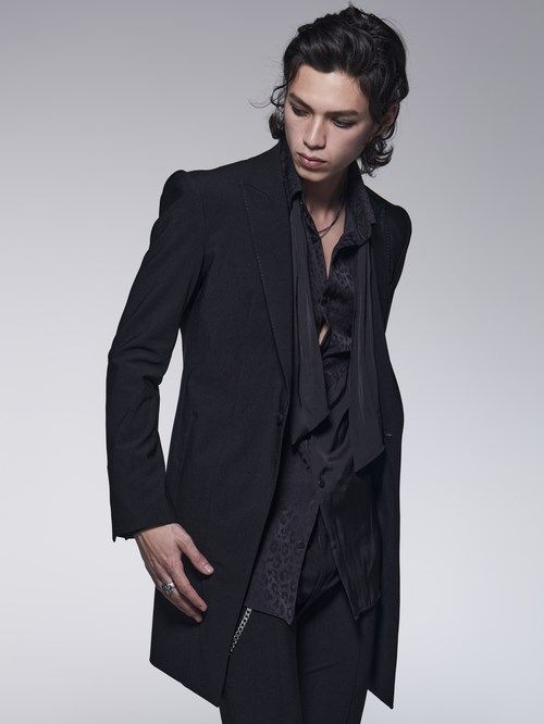 kiryuyrik - LongJacket / ロングジャケットストレッチXL / ブラック