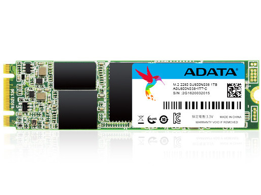 ADATA Launches the Ultimate SU800 M.2 2280 SATA 6Gb/s 3D NAND SSD