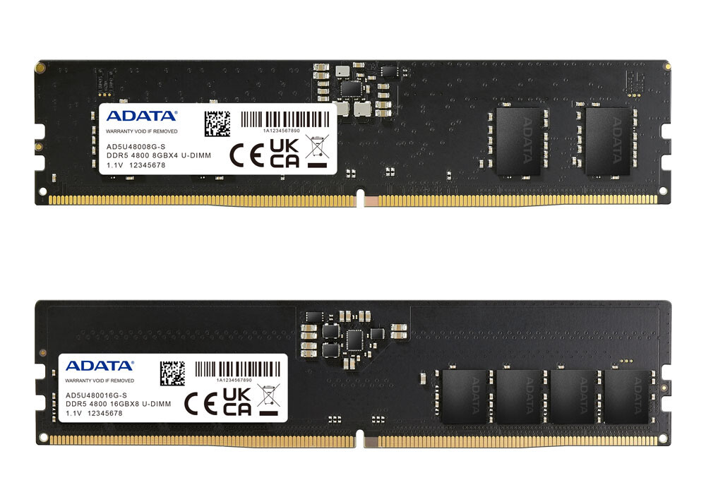 ADATA Launches DDR5-4800 Memory Module | TechPowerUp