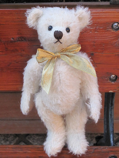 モヘアで作る23㎝テディベアキット