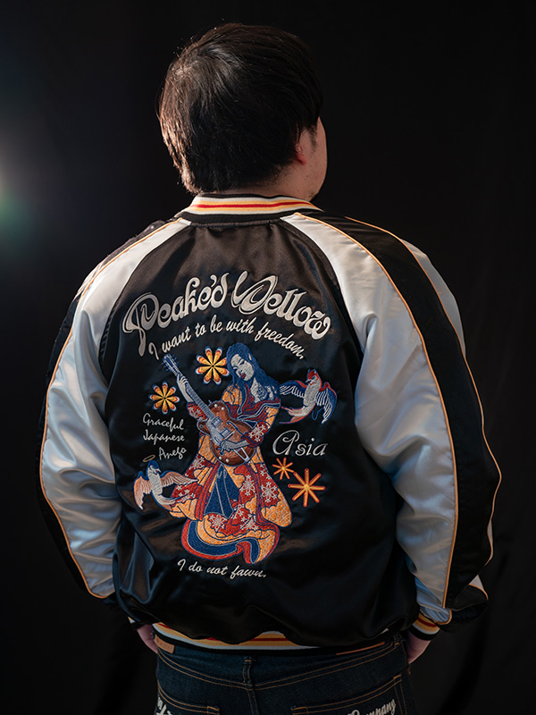 PYSK-1012 | スカジャン | PEAK'D YELLOW