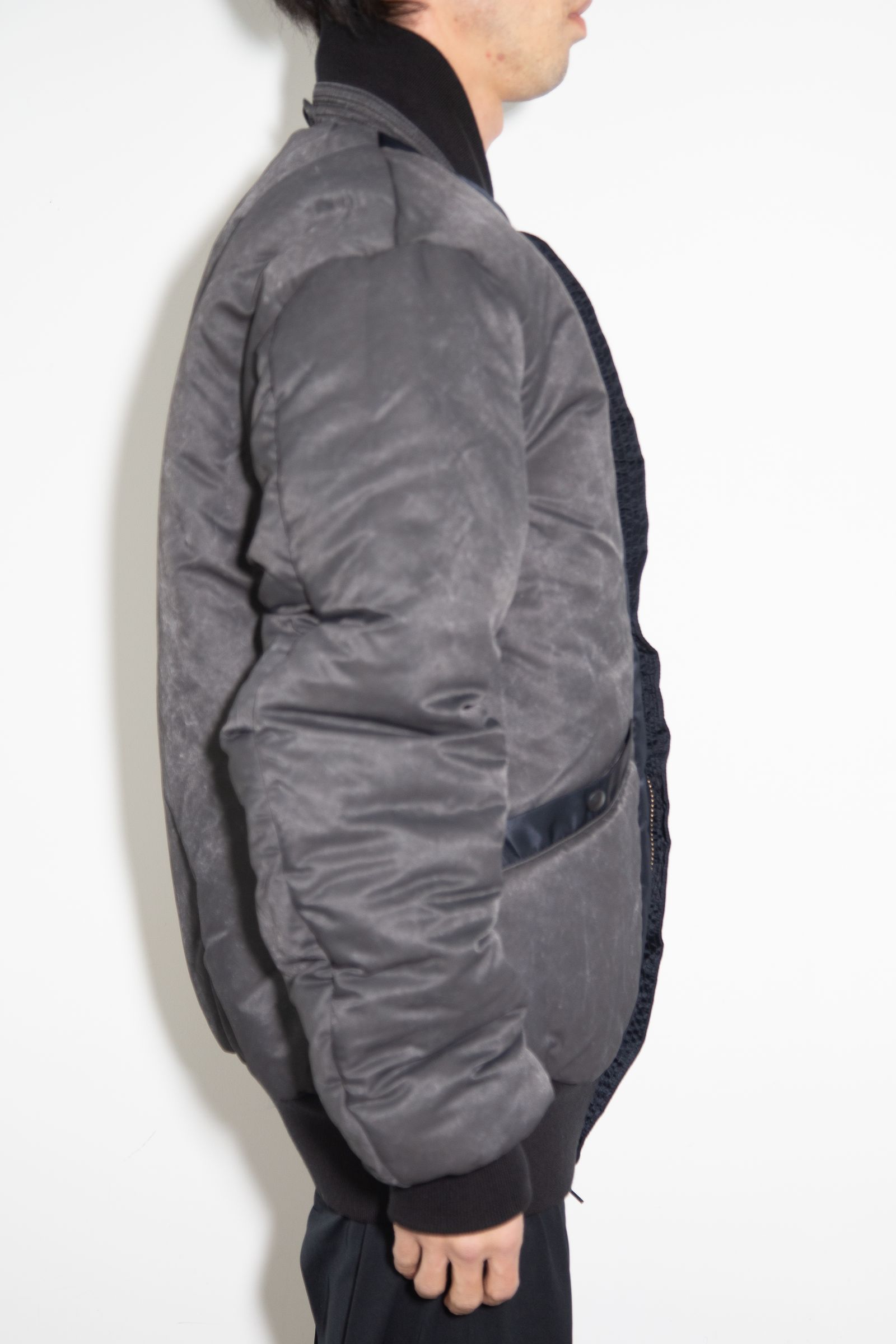 RIPVANWINKLE - [ラスト1点 サイズS] MA-1 / ブラック | Tempt