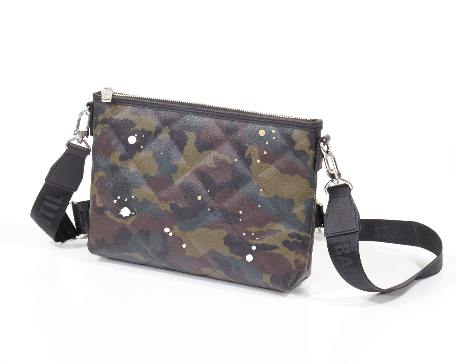 GENTIL BANDIT - キルティングクロスボディ / カーキカモ | Tempt